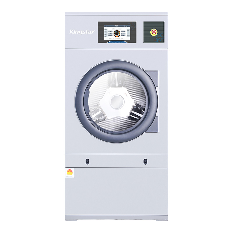 Czy używanie komercyjnej suszarki o wadze 25 kg w pomieszczeniu o dużej wilgotności wpływa na jej wydajność?